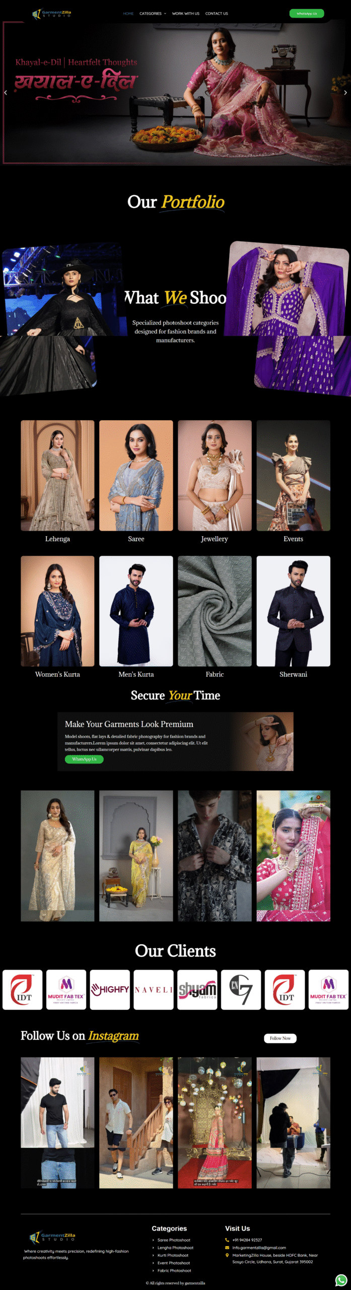 Portfolio Screenshot