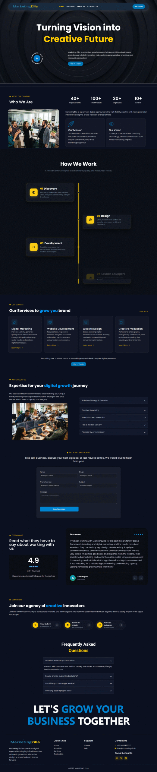 Portfolio Screenshot